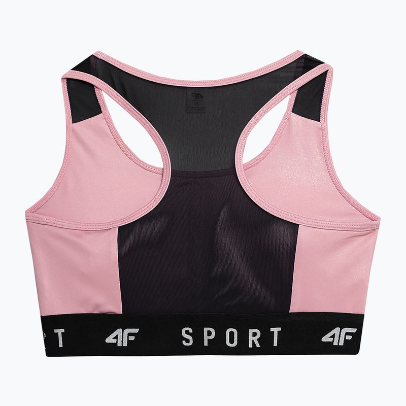 4F fitness melltartó rózsaszín 4FSS23USBAF051-56S 5