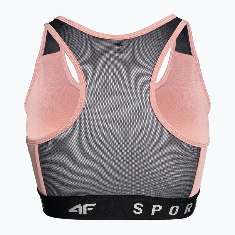 4F fitness melltartó rózsaszín 4FSS23USBAF051-56S 2
