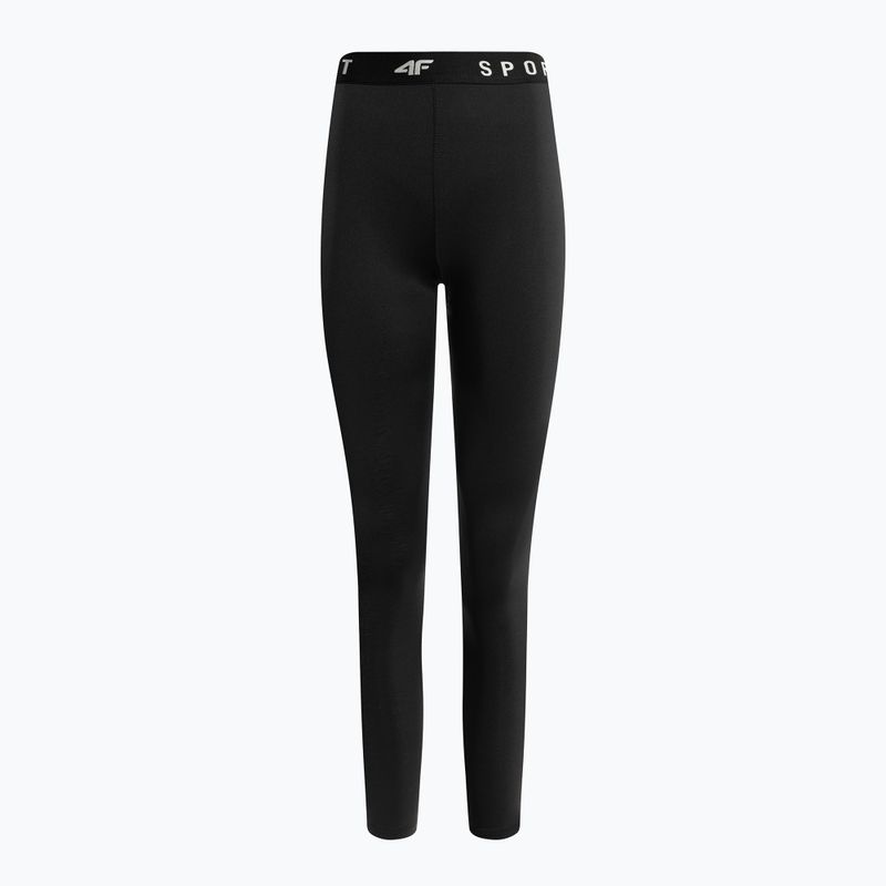 Női leggings 4F fekete 4FSS23TFTIF077-20S 4