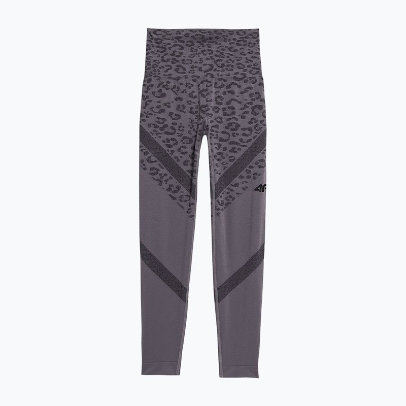 Női leggings 4F F138 középső szürke allover 3