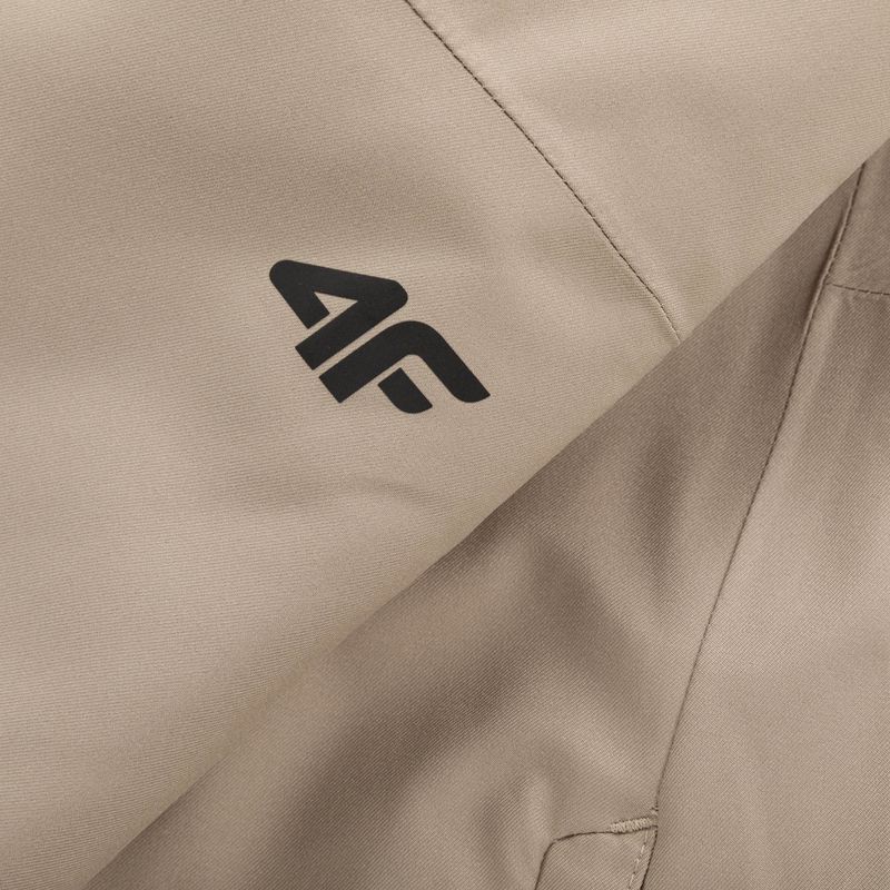 Női síelőnadrág 4F F400 világosbarna 5