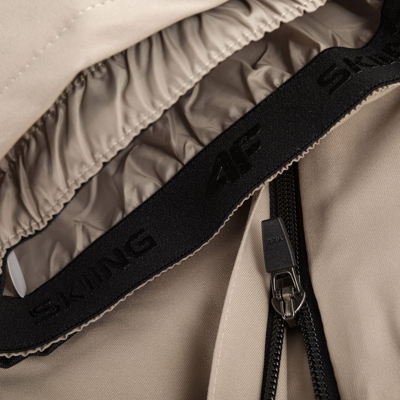 Női síelőnadrág 4F F400 világosbarna 6