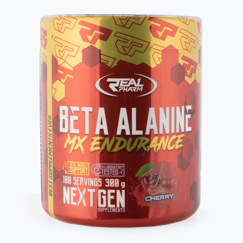 Béta-alanin Real Pharm aminosavak 300g cseresznye 666381