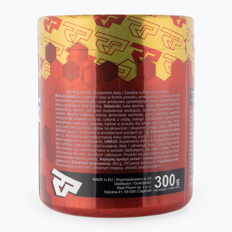Béta-alanin Real Pharm aminosavak 300g cseresznye 666381 2