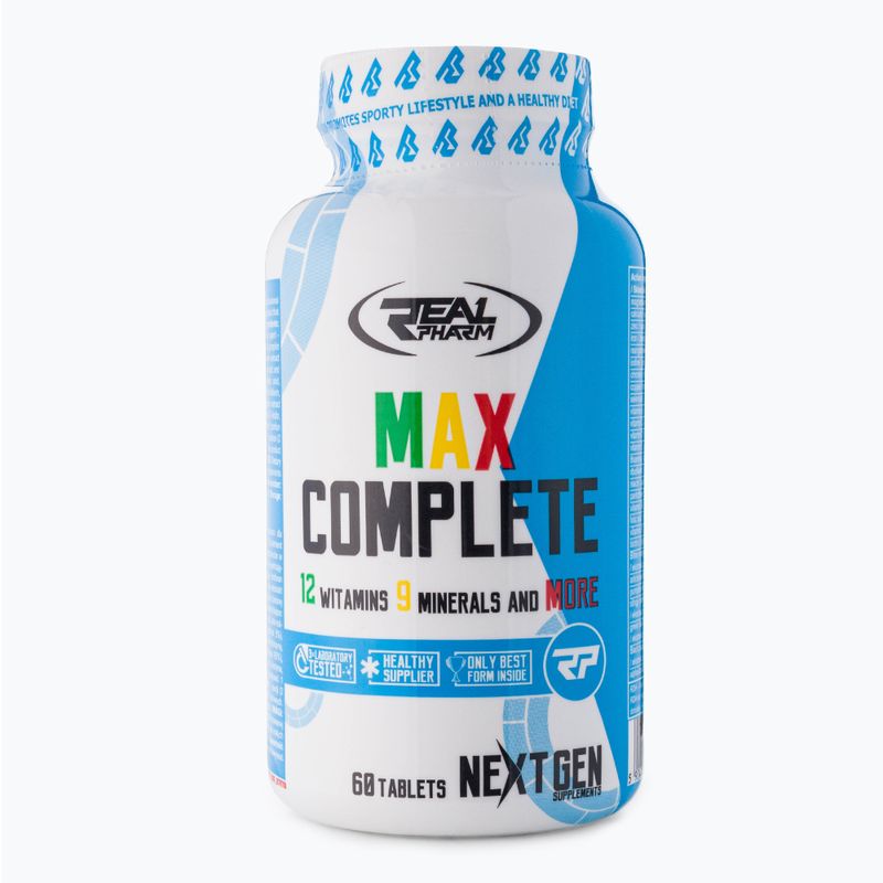 Max Complete Real Pharm vitaminok és ásványi anyagok 60 tabletta 666695