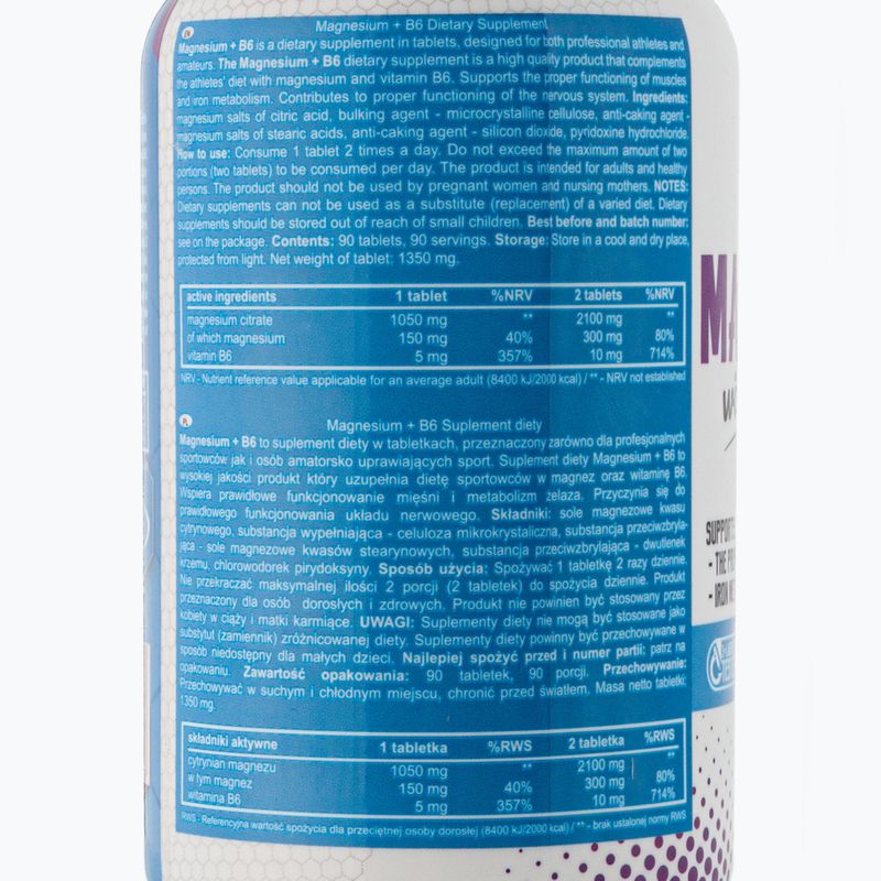 Magnez Real Pharm Magnesium+B6 90 tabletta 2