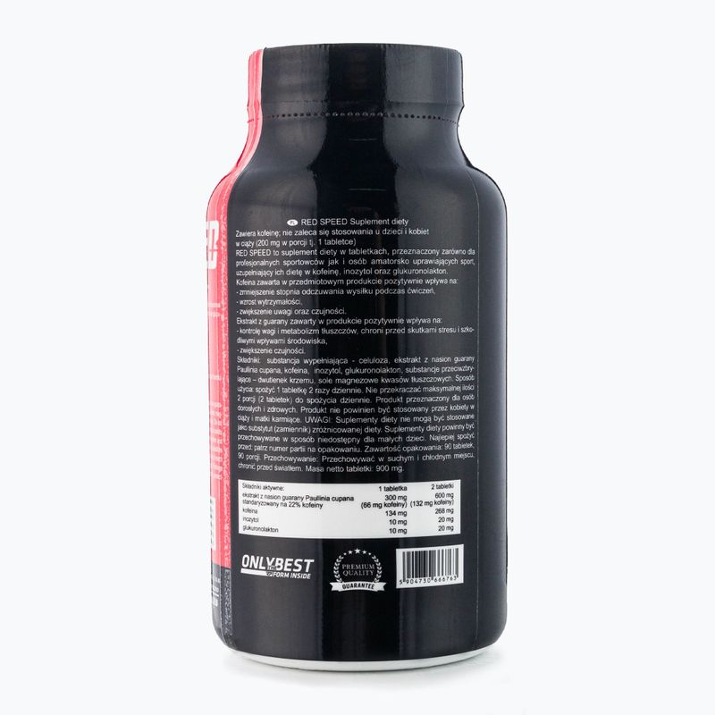 Real Pharm Red Speed edzés előtti edzés 90 tabletta 666763 2
