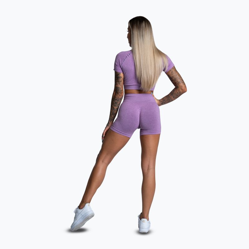 Női edzőnadrág Gym Glamour Seamless lila Gym Glamour Seamless lilac 3