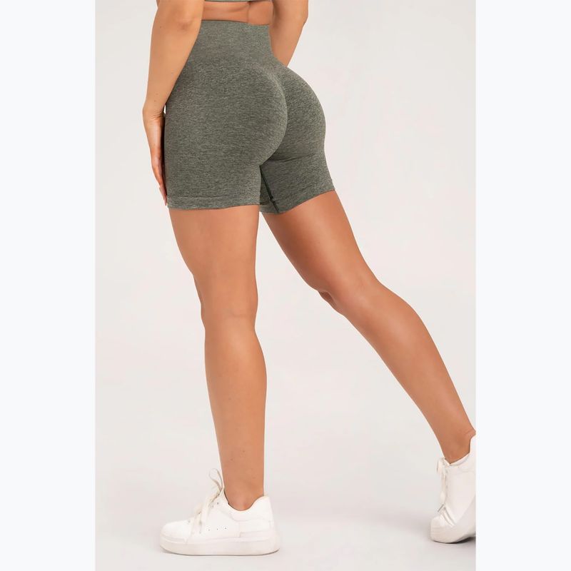 Női edzőnadrág Gym Glamour Seamless khaki színben 5