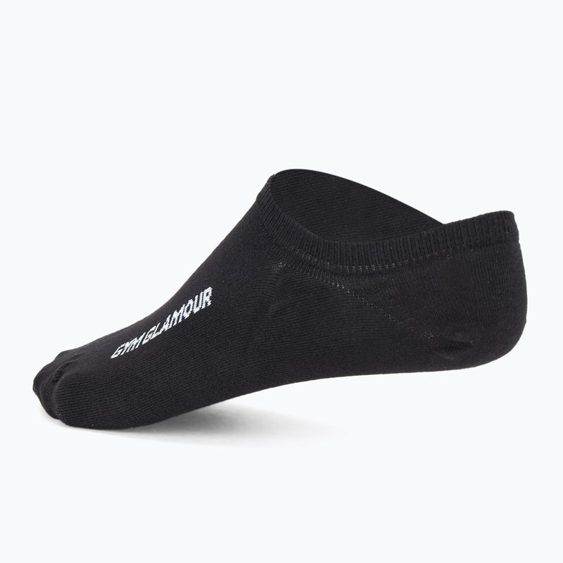 Női zokni Gym Glamour Stopki 3 db black 2