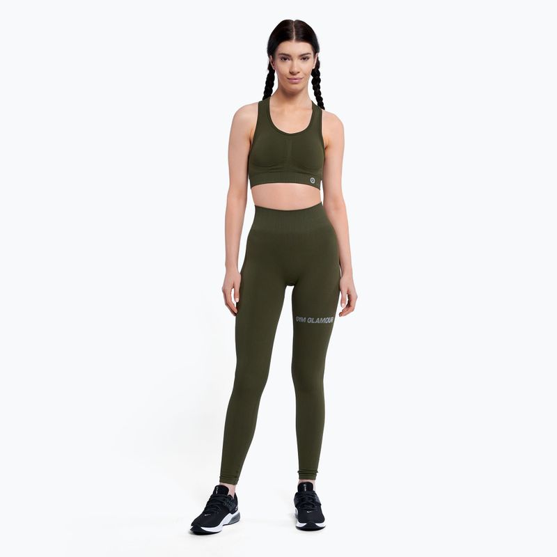 Gym Glamour Push Up Khaki 401 fitness melltartó 2