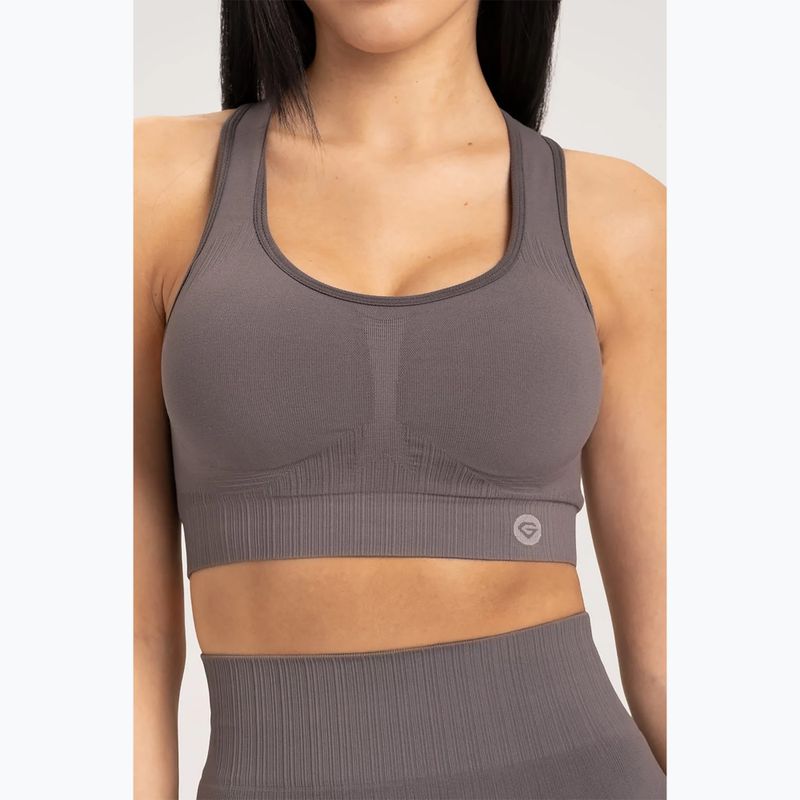 Gym Glamour Push Up Grey 402 fitnesz melltartó 3