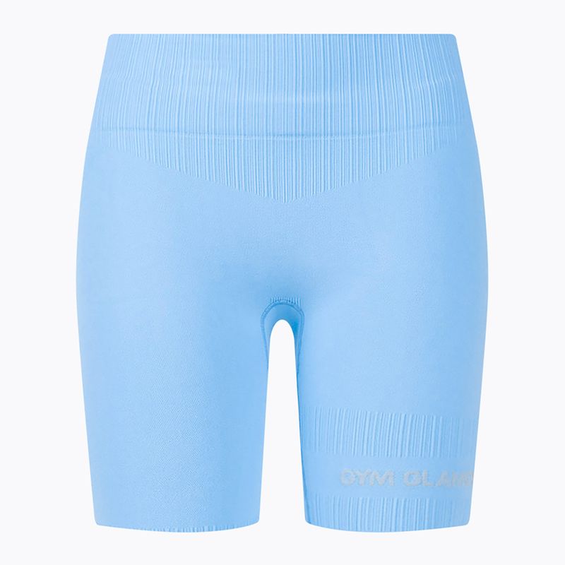 Női edzőmotorosok Gym Glamour Push Up Baby Blue 407 5