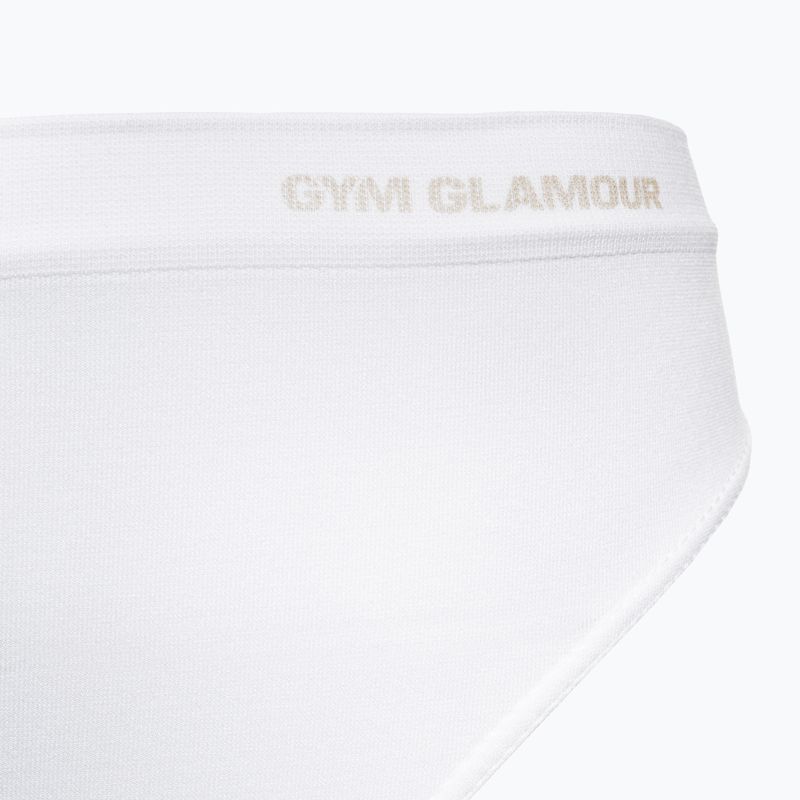 Női Gym Glamour Tanga fehér 414 3