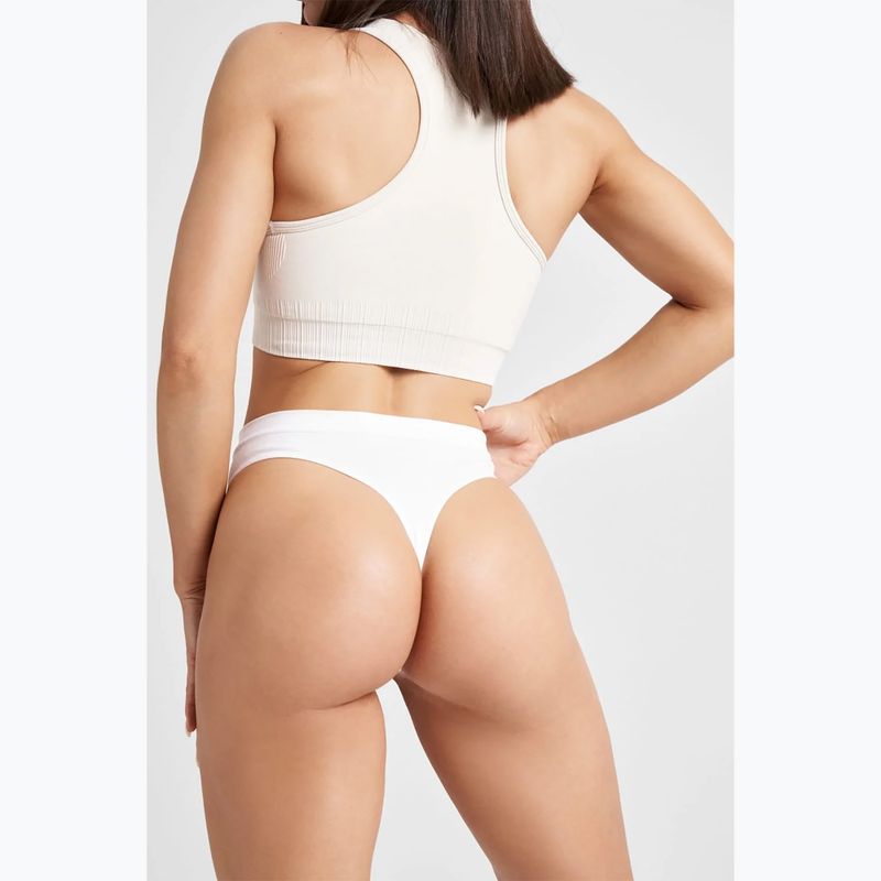 Női Gym Glamour Tanga fehér 414 6