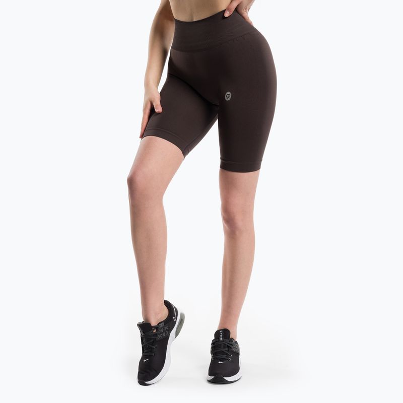 Női edzőnadrág Gym Glamour Flexible Brownie 434