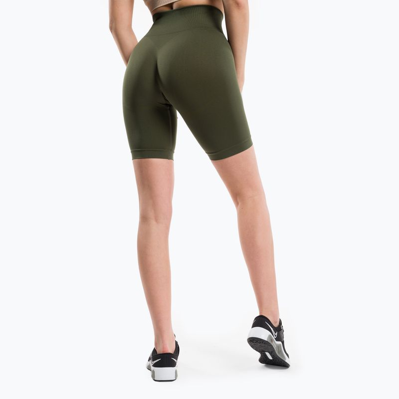 Női edzőnadrág Gym Glamour Flexible Khaki 436 3