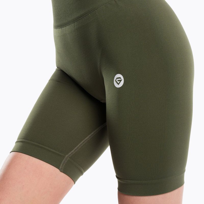 Női edzőnadrág Gym Glamour Flexible Khaki 436 4