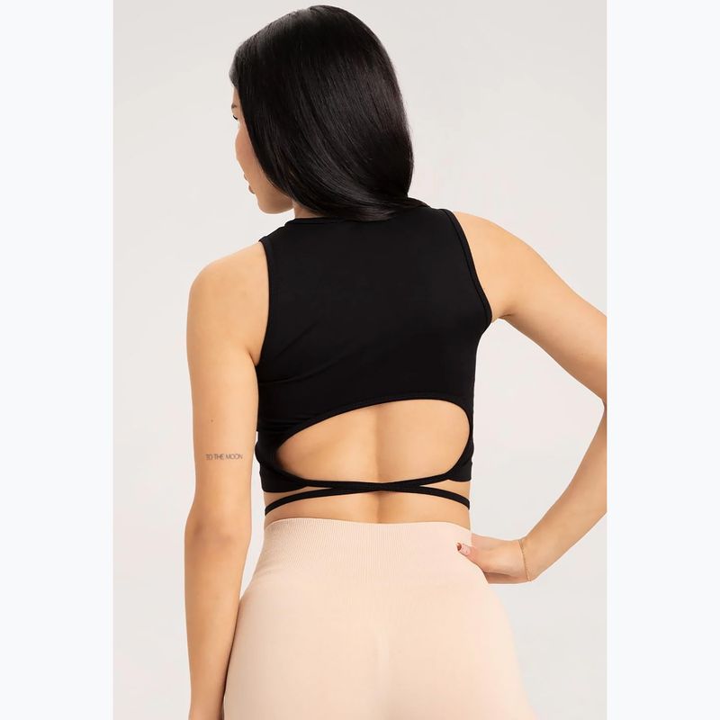 Gym Glamour Női szekcionált tréning felső Fekete 440 2