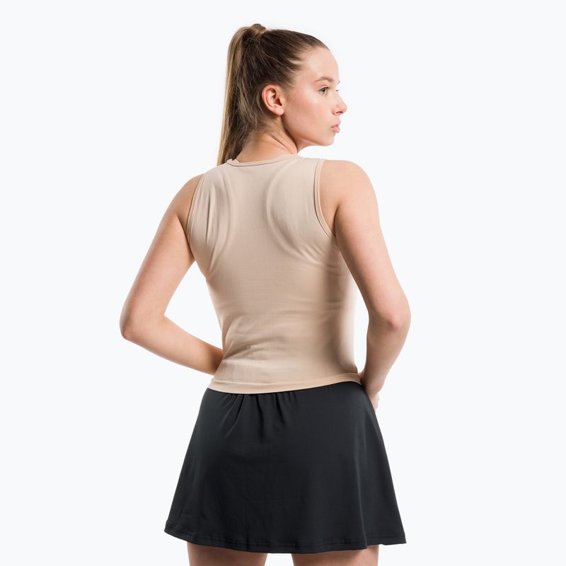 Női edzés felső Gym Glamour Pull-on Beige 448 3