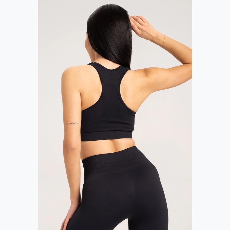 Gym Glamour Compress Black 458 fitnesz melltartó 2