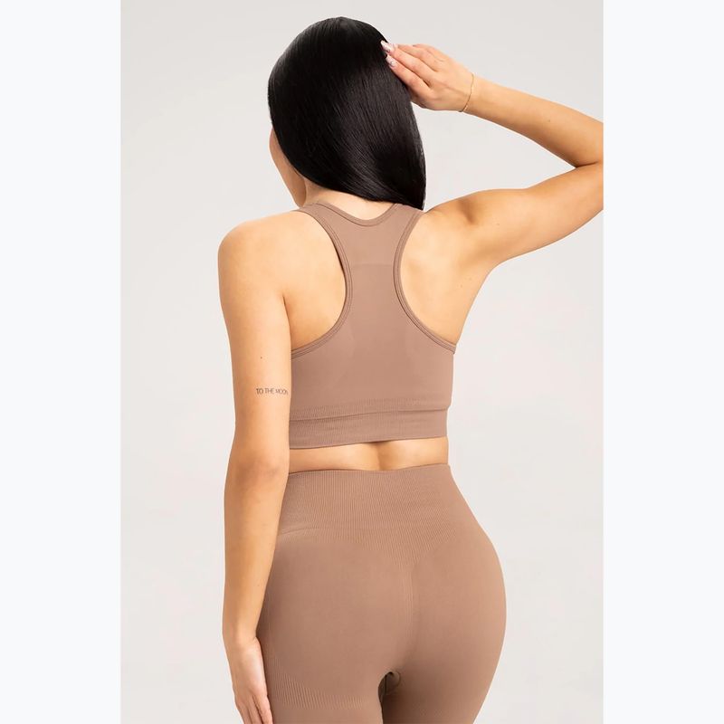 Gym Glamour Compress Cappuccino 460 fitnesz melltartó 2
