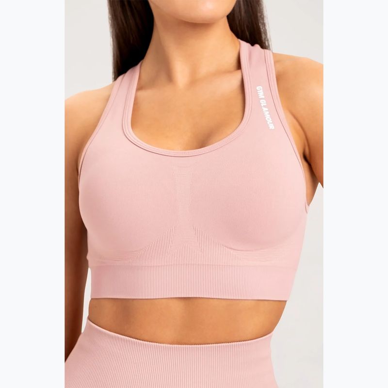 Gym Glamour Compress Rose Tan 462 fitnesz melltartó 3