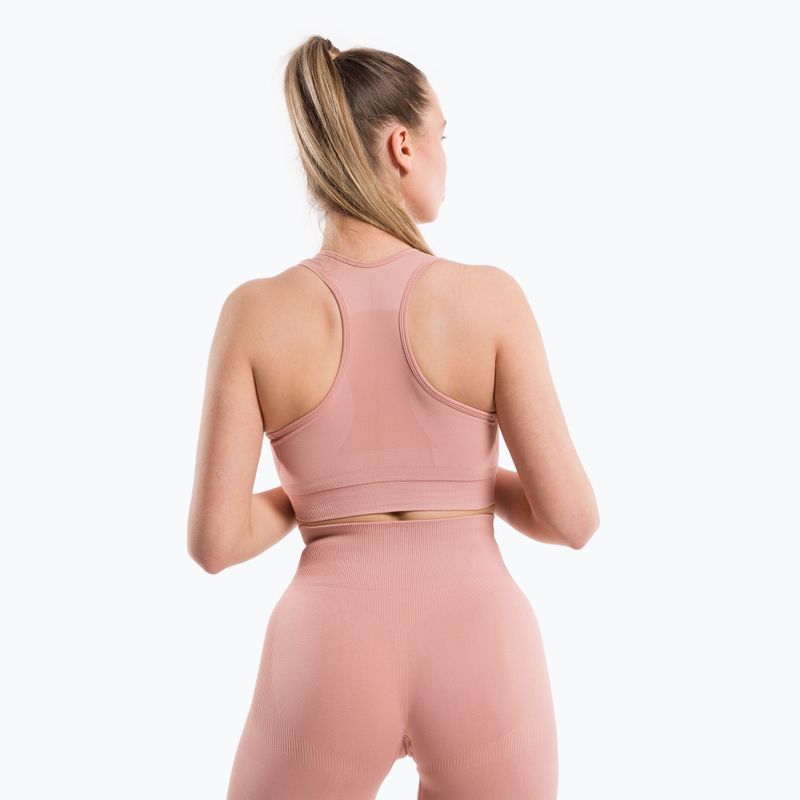 Gym Glamour Compress Rose Tan 462 fitnesz melltartó 3