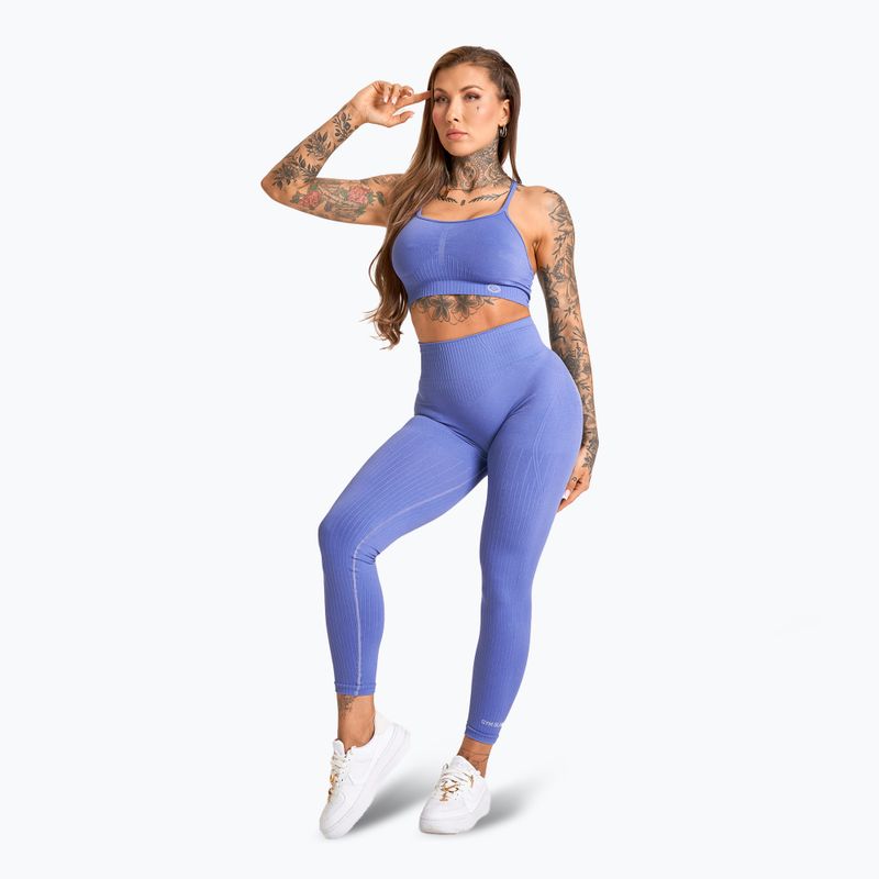 Női sportlegging Gym Glamour Push Up 2.0 lavender 2