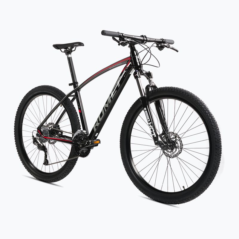 Romet Mustang M7.1 mountain bike fekete/piros 2