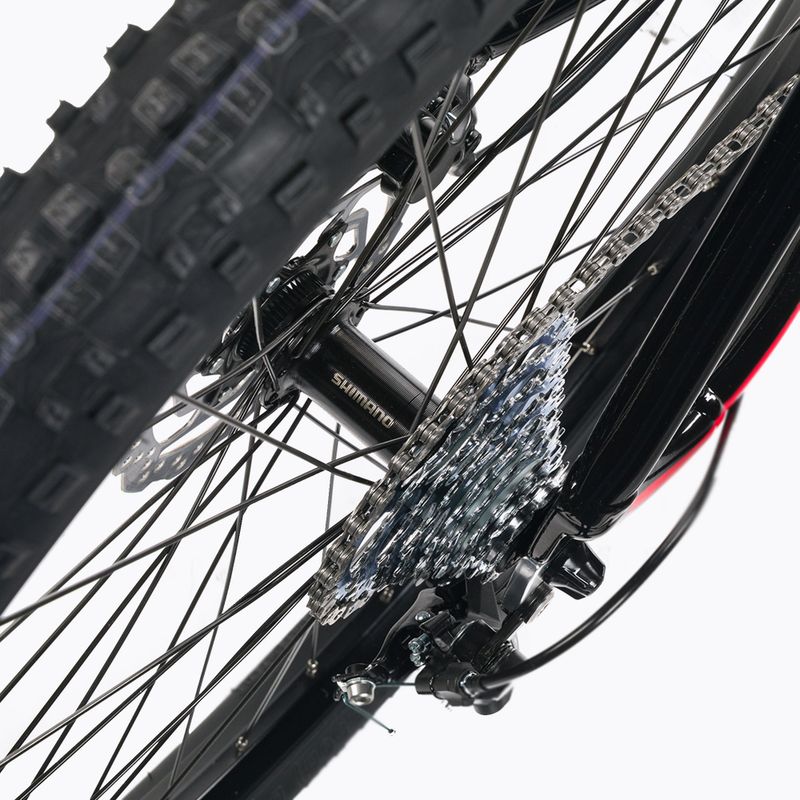 Romet Mustang M7.1 mountain bike fekete/piros 11