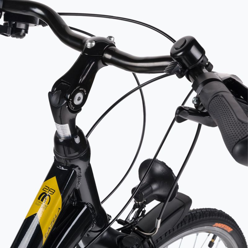 Női trekking kerékpár Romet Gazela fekete-sárga R23A-TRE-28-19-2869A 6