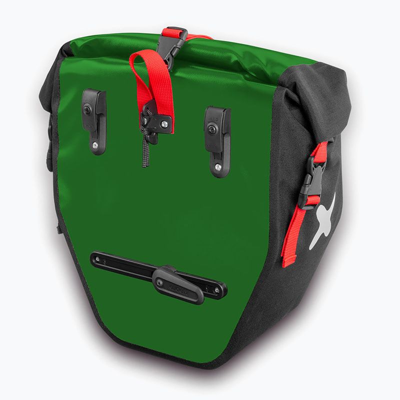 Csomagtartók Extrawheel Biker 2 x 25 l green/black 2