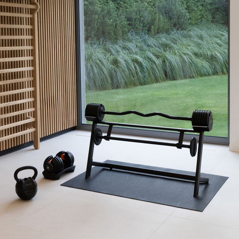 XTREXO felszerelés szőnyeg fekete TRX-GFL140 3