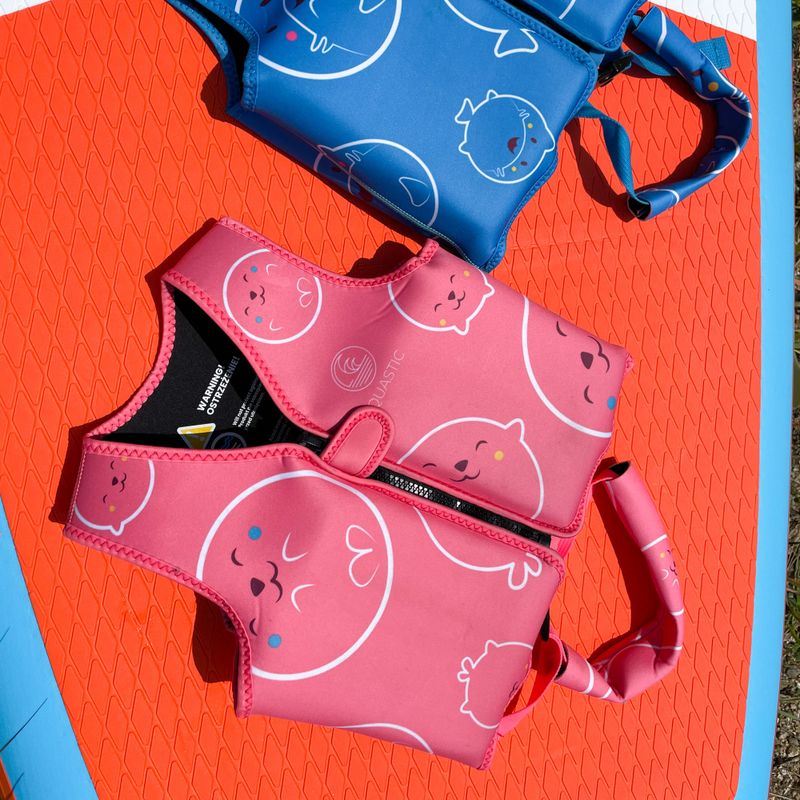 Gyermek AQUASTIC belay mellény rózsaszín HT-16879 10