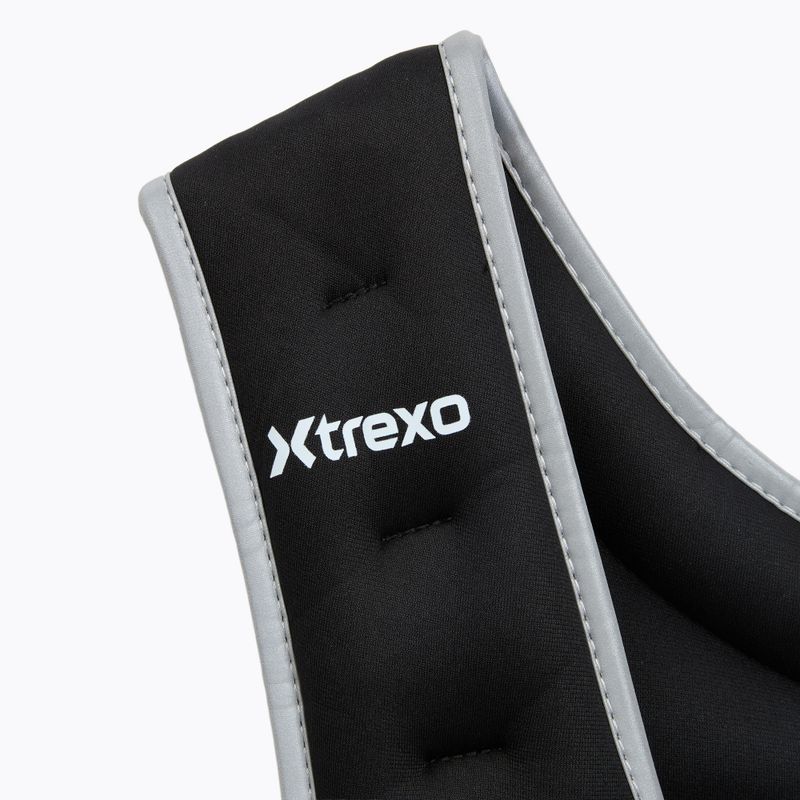 XTREXO súlyozott edzőmellény fekete WV-10 4