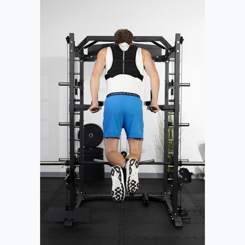 XTREXO súlyozott edző mellény fekete WV-08 6