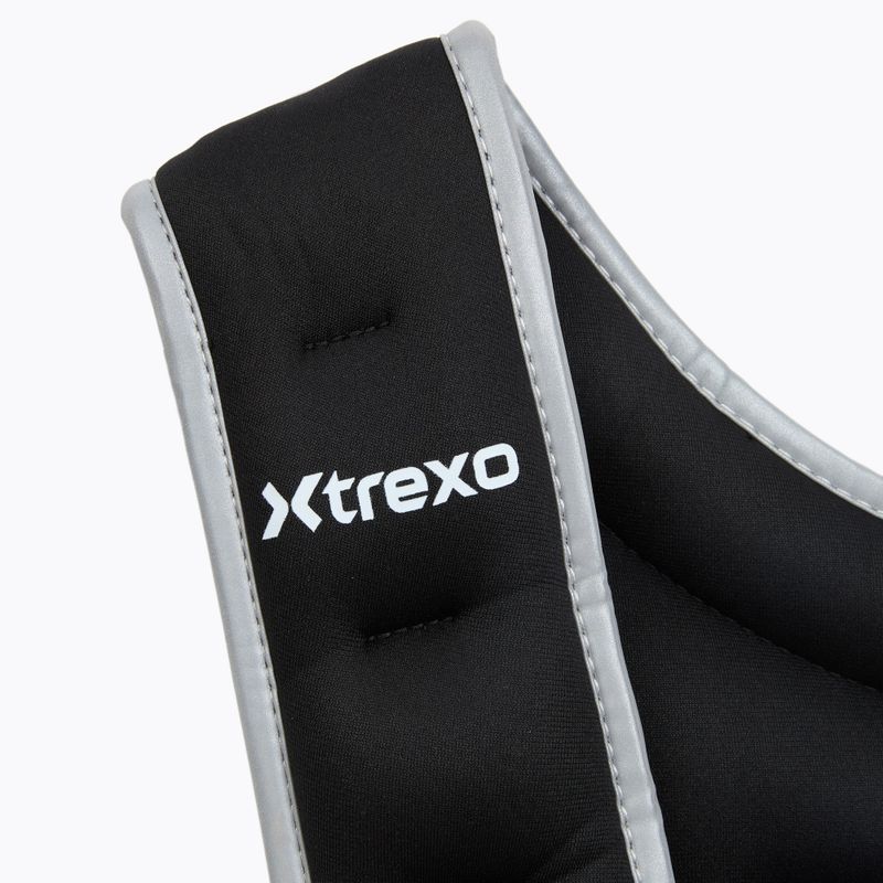 XTREXO súlyozott edzőmellény fekete WV-05 4