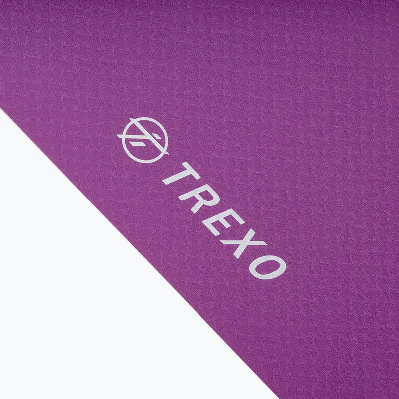 XTREXO jógaszőnyeg TPE 2 6 mm rózsaszín YM-T02R 4