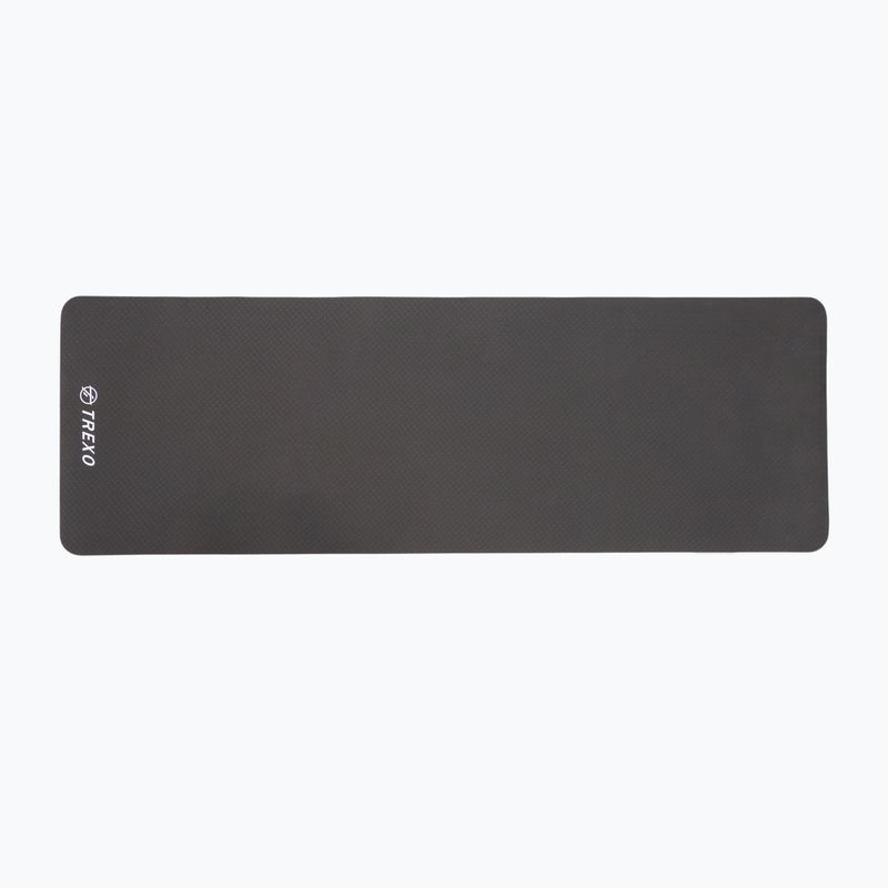 XTREXO jógaszőnyeg TPE 6 mm fekete YM-T01C 3