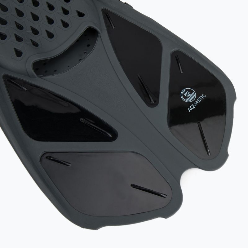 AQUASTIC fekete snorkeling szett Maszk + Pipa SMFK-01SC 10