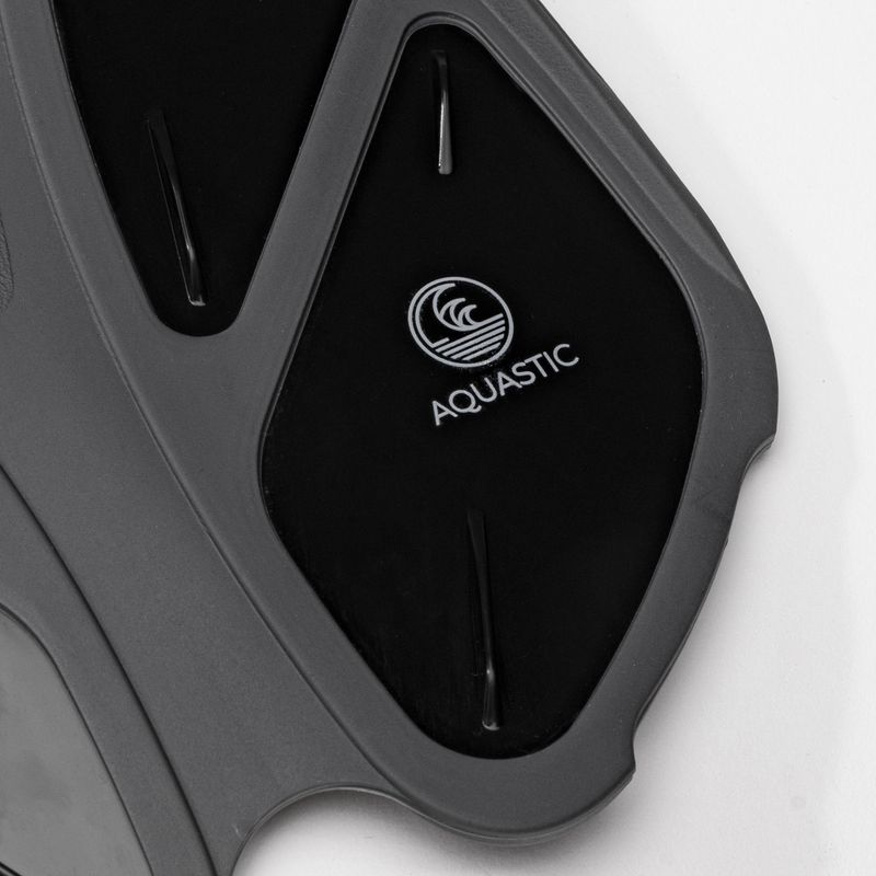 AQUASTIC fekete snorkeling szett Maszk + Uszony + Pipa MSFA-01SC 8