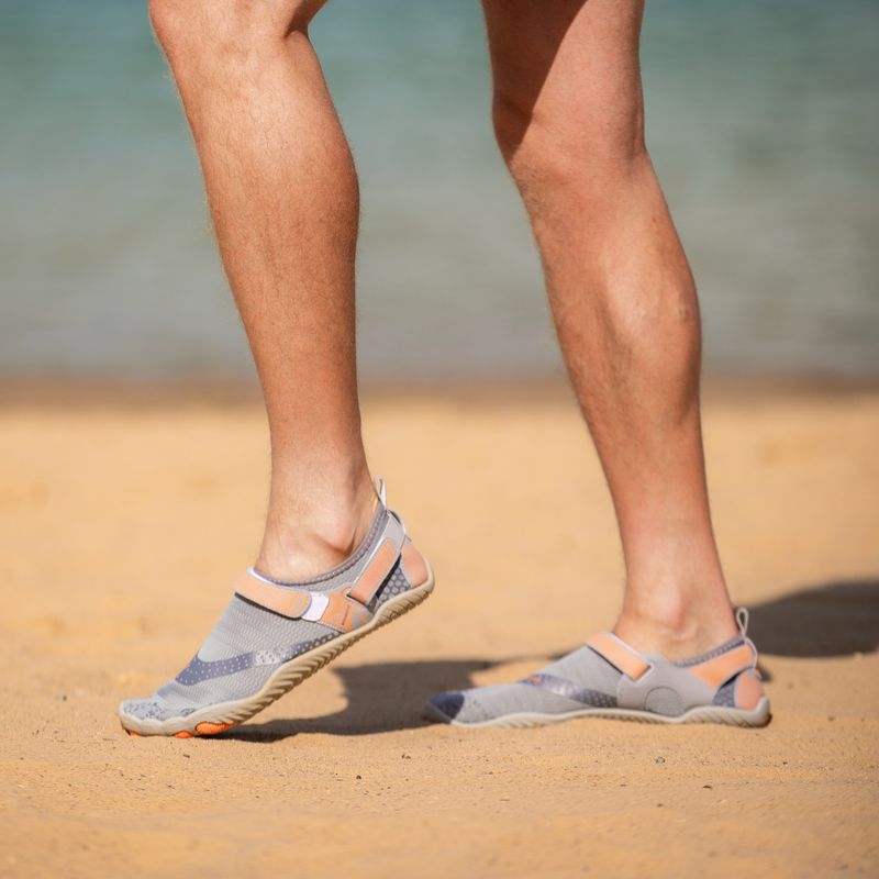 AQUASTIC Aqua szürke vízi cipő WS083 2