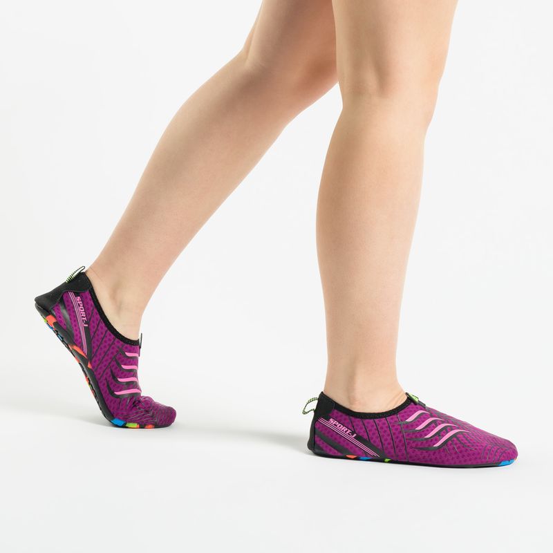 AQUASTIC Aqua vízi cipő lila WS008 4