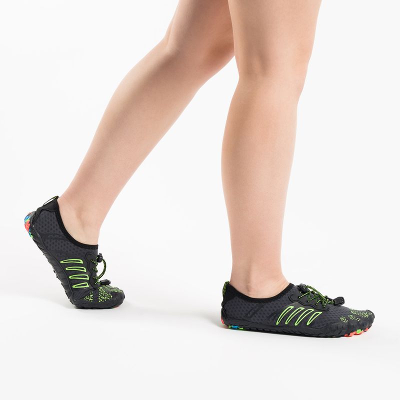 AQUASTIC Aqua szürke WS038 vízi cipő 6