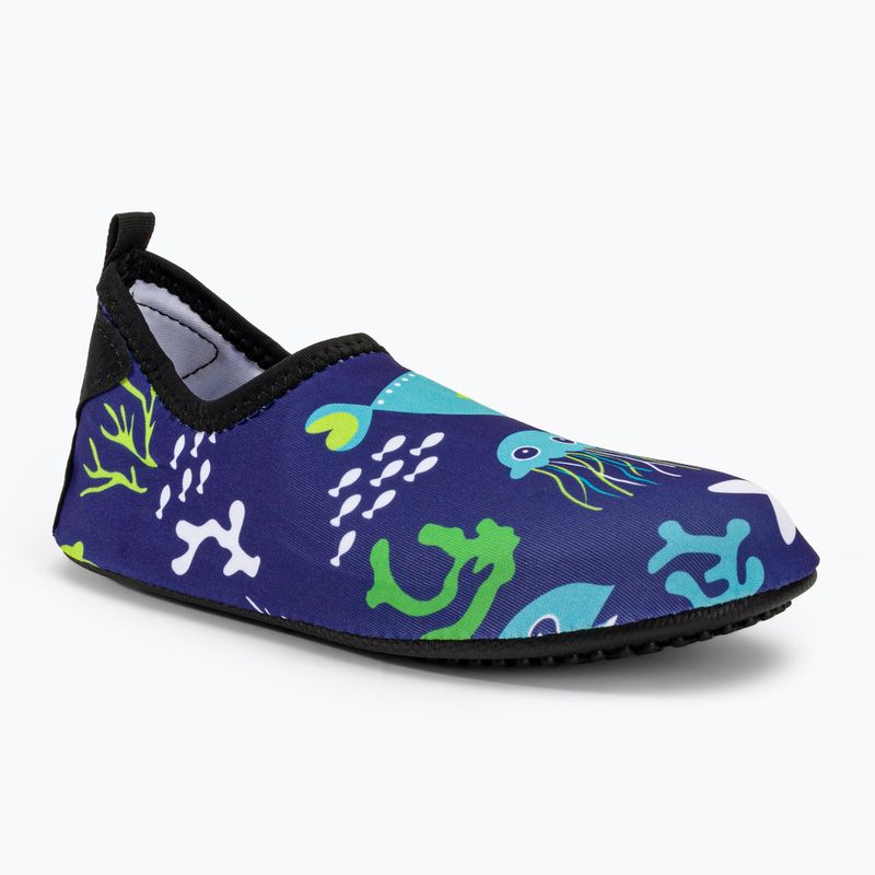 Gyermek vízi cipő AQUASTIC Aqua kék KWS054