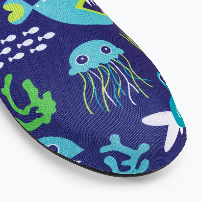Gyermek vízi cipő AQUASTIC Aqua kék KWS054 9