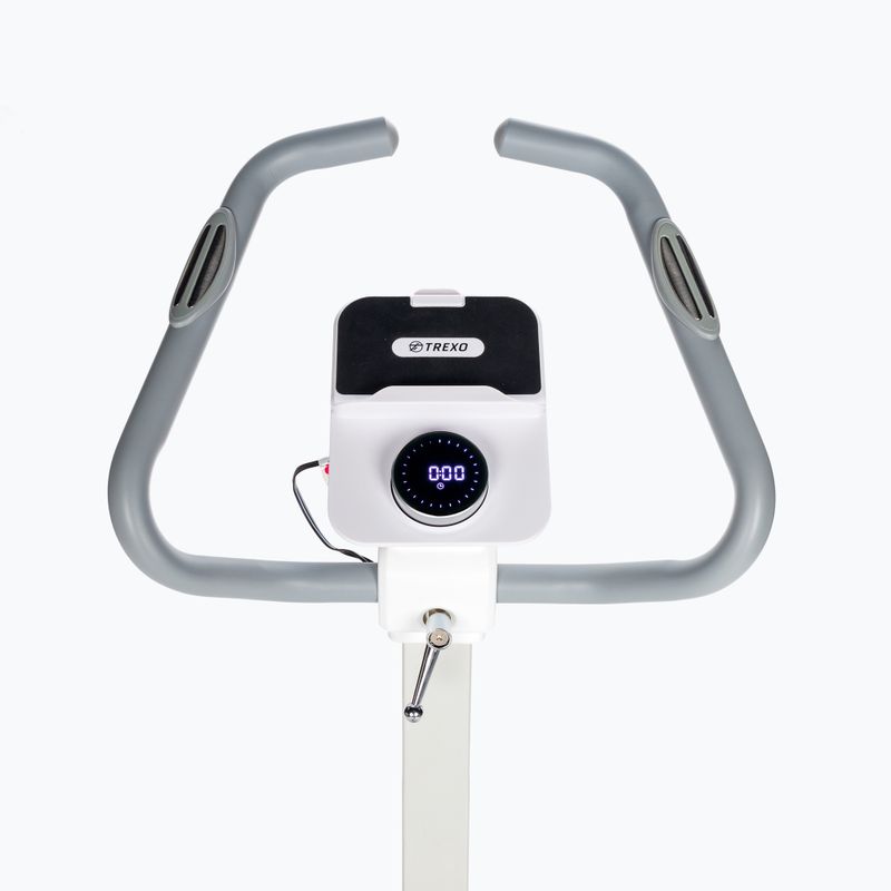 TREXO álló kerékpár fehér EB300 6