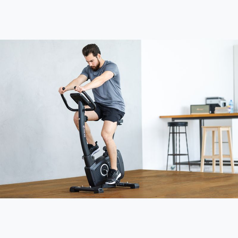 Rower stacjonarny TREXO Hex 02 czarny 8