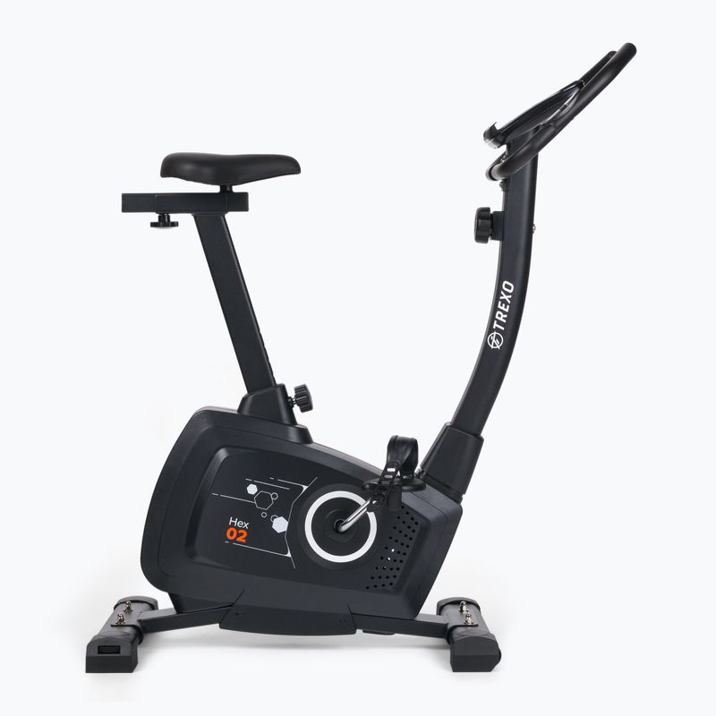 Rower stacjonarny TREXO Hex 02 czarny 3